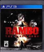 Sony PlayStation 3 Rambo The Video Game Front CoverThumbnail